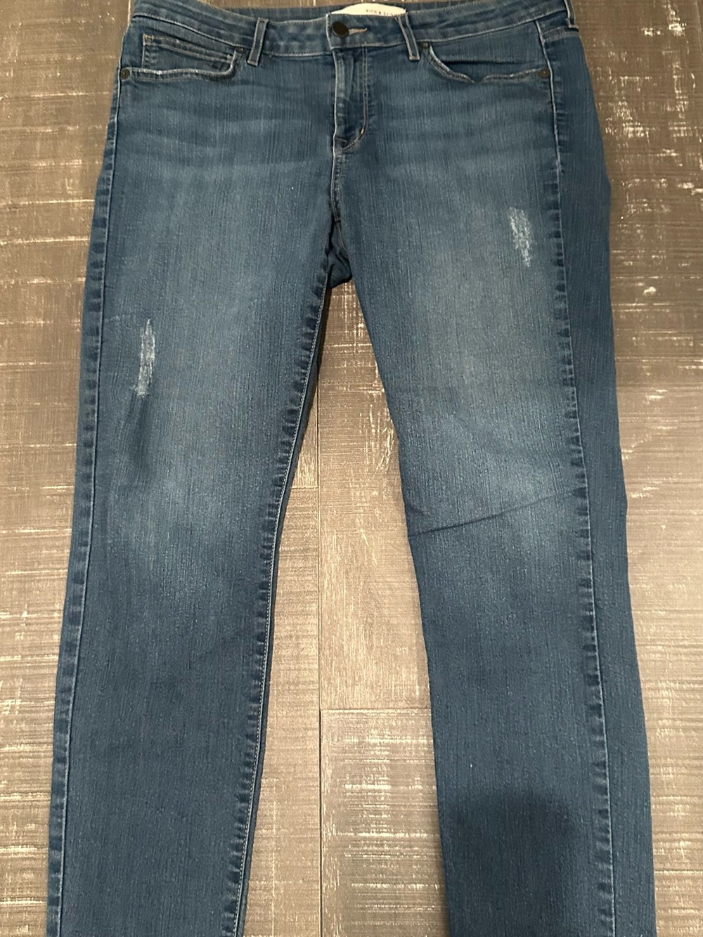 Rich & Skinny Women's Dark Blue Skinny Jeans